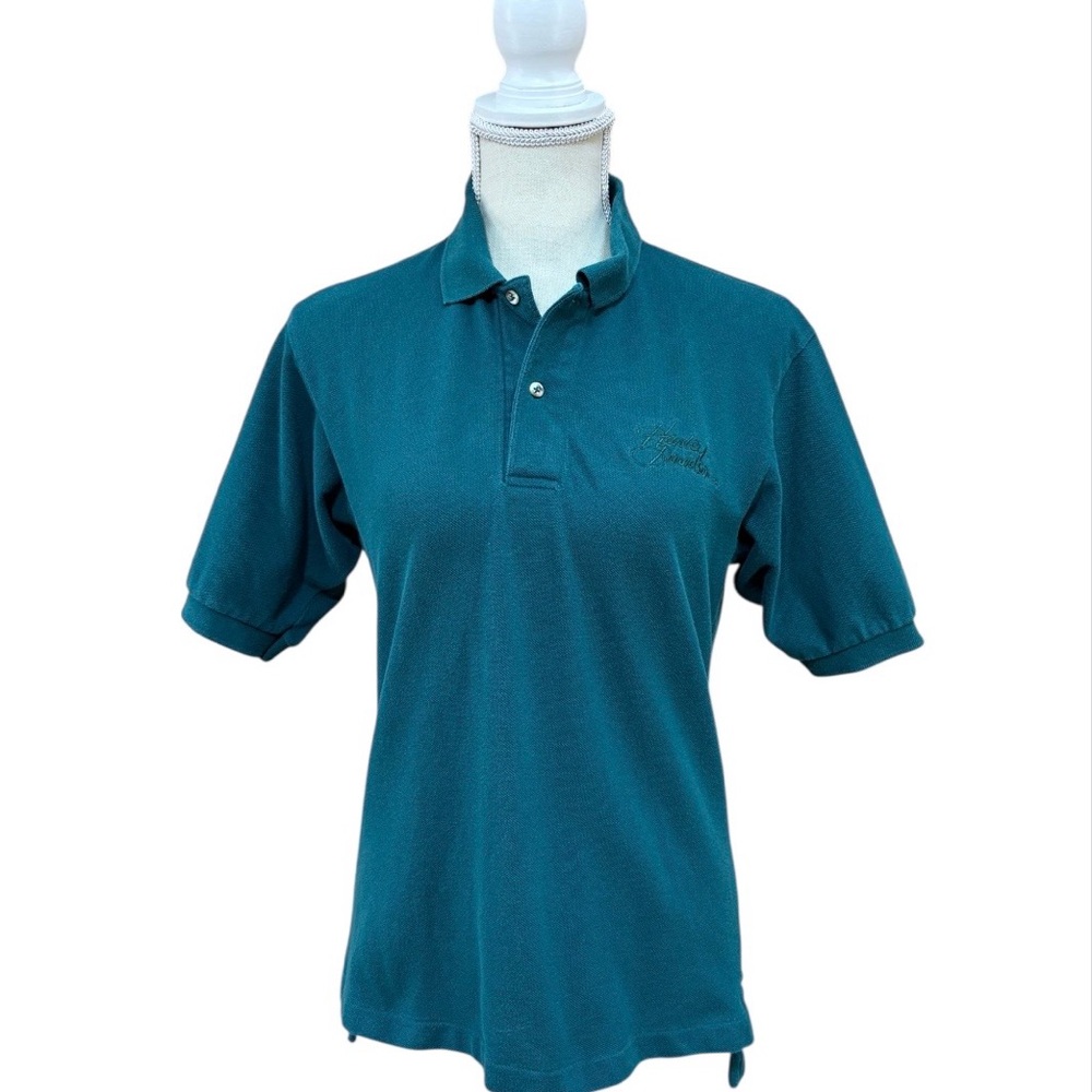 Harley-Davidson Vintage Deep Teal Kids Polo Size Small